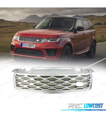 PARRILLA RANGE ROVER SPORT 18- PLATA LOOK SILVER EDITION