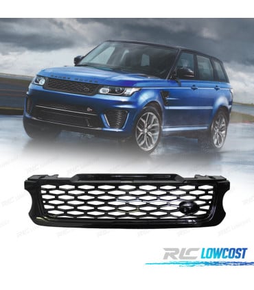 PARRILLA RANGE ROVER SPORT L494 13-17 LOOK SVR NEGRO BRILLO