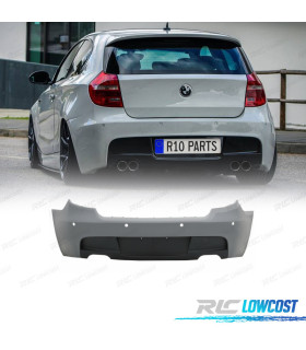 PARAGOLPES TRASERO BMW E81 E87 04-11 LOOK M PDC