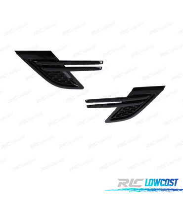 ENTRADAS DE AIRE LATERALES RANGE ROVER SPORT 14-17 NEGRO BRILLO