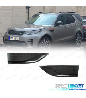 ENTRADAS DE AIRE LATERALES LAND ROVER DISCOVERY V 17- LOOK DYNAMIC NEGRO BRILLO