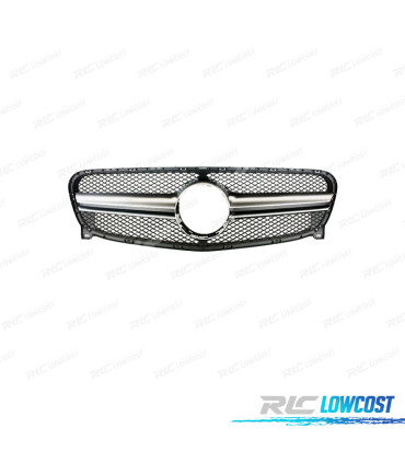 PARRILLA MERCEDES CLASE A W176 15-18 LOOK AMG A45 PLATA