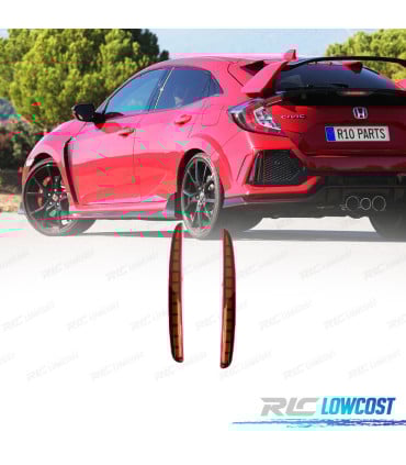 LUCES TRASERAS PARA HONDA CIVIC 16-20 LOOK TYPE R