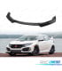 SPOILER LIP DELANTERO HONDA CIVIC 19-21 LOOK TYPE R NEGRO BRILLO