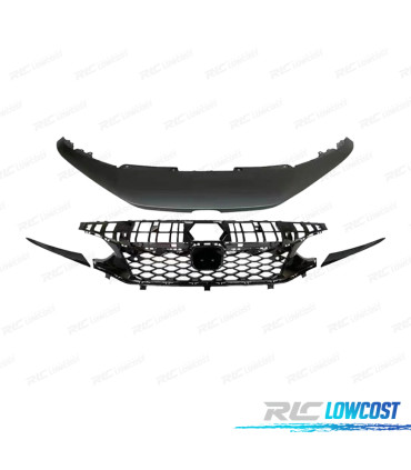 PARRILLA HONDA CIVIC 22- LOOK TYPE R NEGRO BRILLO