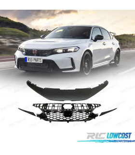 PARRILLA HONDA CIVIC 22- LOOK TYPE R NEGRO BRILLO PDC