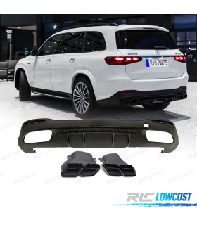 DIFUSOR MERCEDES X167 20-24- + COLAS ESCAPE