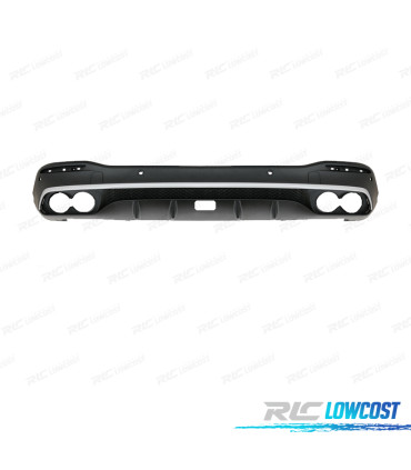 DIFUSOR MERCEDES W167 20- LOOK GLE 53 NEGRO CROMO