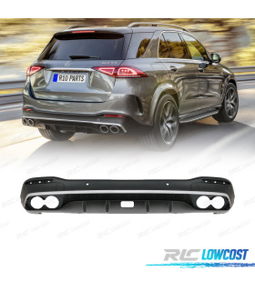 DIFUSOR MERCEDES W167 20- LOOK GLE 53 NEGRO CROMO