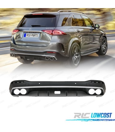 DIFUSOR MERCEDES W167 20- LOOK GLE 53 NEGRO CROMO