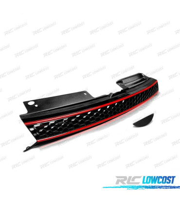 PARRILLA VOLKSWAGEN VW GOLF 6 LOOK GTI NEGRO ROJO
