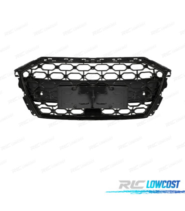 PARRILLA AUDI A3 8Y 20- LOOK RS3 NEGRO BRILLO