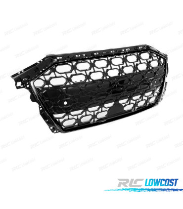 PARRILLA AUDI A3 8Y 21- LOOK RS3 NEGRO BRILLO