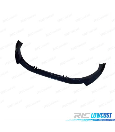 SPOILER LIP FRONTAL AUDI A4 21- LOOK SPORT NEGRO BRILLO
