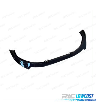 SPOILER LIP FRONTAL AUDI A4 21- LOOK SPORT NEGRO BRILLO