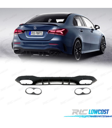 DIFUSOR MERCEDES CLASE A V177 19-24 LOOK AMG A45