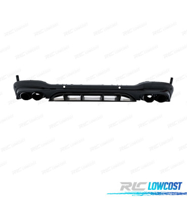 DIFUSOR MERCEDES X253 20-22 LOOK AMG GLC 43 NEGRO