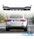 DIFUSOR MERCEDES X253 20-22 LOOK AMG GLC63 NEGRO CROMO