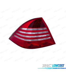 PILOTO IZQ PARA MERCEDES CLASE S W220 02-05 ROJO CROMO
