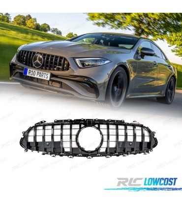 PARRILLA MERCEDES W257 18-24 LOOK GTR NEGRO BRILLO
