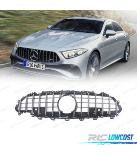 PARRILLA MERCEDES W257 18-24 LOOK GTR NEGRO CROMO