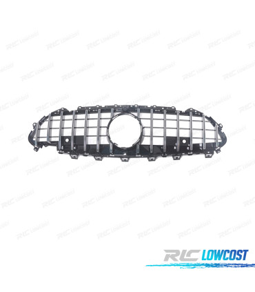PARRILLA MERCEDES W257 18-24 LOOK GTR NEGRO CROMO