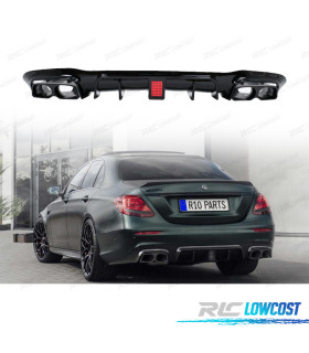 DIFUSOR MERCEDES W213 16-23 LOOK BRABUS NEGRO BRILLO