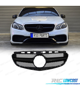 PARRILLA MERCEDES CLASE E W212 14-15 LOOK AMG NEGRO BRILLO