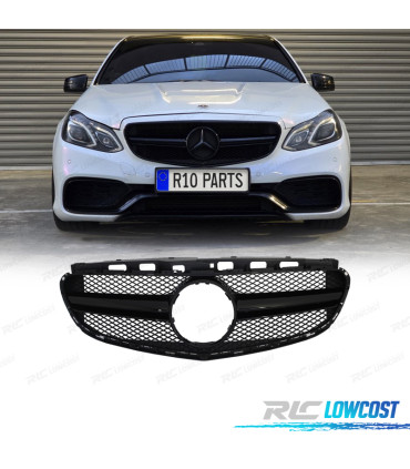PARRILLA MERCEDES CLASE E W212 14-15 LOOK AMG NEGRO BRILLO