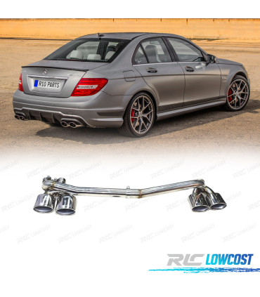 LINEA DE ESCAPE MERCEDES W204 07-14 LOOK AMG C63