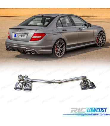 LINEA DE ESCAPE MERCEDES W204 08-14 LOOK AMG C63