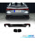 DIFUSOR AUDI A7 19-23 LOOK RS7 NEGRO BRILLO O---O