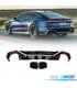 DIFUSOR AUDI A7 19-23 LOOK RS7 NEGRO BRILLO CROMO