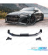 SPOILER LIP AUDI A7 A7L 19-23 LOOK RS7 ABT NEGRO BRILLO