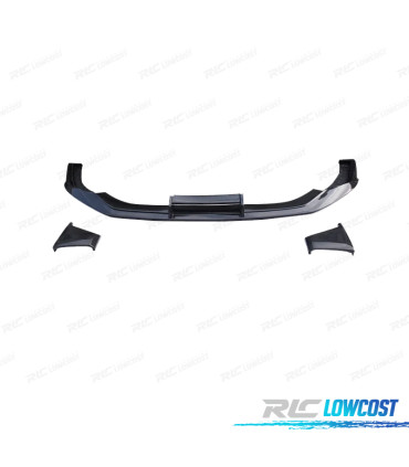 SPOILER LIP AUDI A7 A7L 19-23 LOOK RS7 ABT NEGRO BRILLO