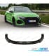 SPOILER LIP AUDI A3 21- LOOK RS3 ABT NEGRO BRILLO