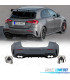 PARAGOLPES TRASERO MERCEDES CLASE A W177 18- LOOK AMG A45 + COLAS ESCAPE