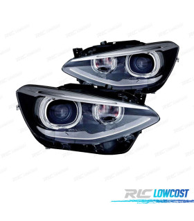 FAROS BMW F20 F21 10-14 XENON LED FONDO NEGRO