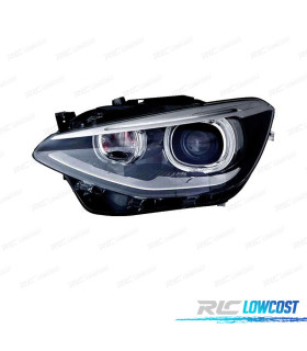 FARO IZQ XENON BMW F20 F21 10-14 LED FONDO NEGRO