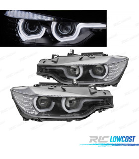 FAROS BMW F30 F31 11-15 UTYPE NEGROS