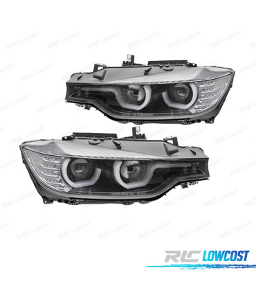 FAROS BMW F30 F31 11-15 UTYPE NEGROS