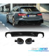 DIFUSOR AUDI A6 19-24 LOOK RS6 NEGRO BRILLO + COLAS