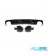 DIFUSOR AUDI A6 19-24 LOOK RS6 NEGRO BRILLO + COLAS