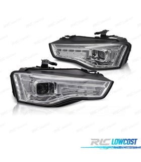 FAROS AUDI A5 11-16 LED CROMADOS