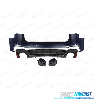 PARAGOLPES TRASERO AUDI A6L 19-24 LOOK RS6 ABT