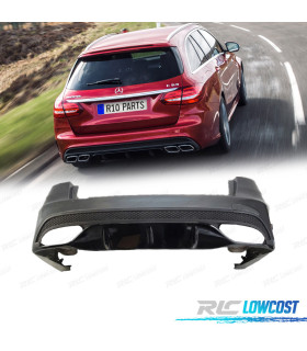 PARAGOLPES TRASERO MERCEDES CLASE C W205 15-18 LOOK AMG
