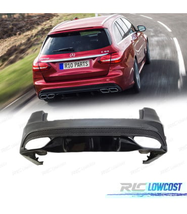 PARAGOLPES TRASERO MERCEDES CLASE C W205 15-18 LOOK AMG