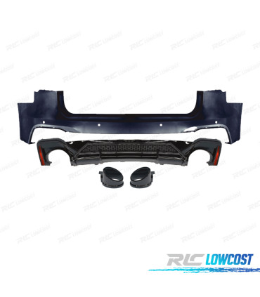 PARAGOLPES TRASERO AUDI A6 AVANT 19-24 LOOK RS6 ABT