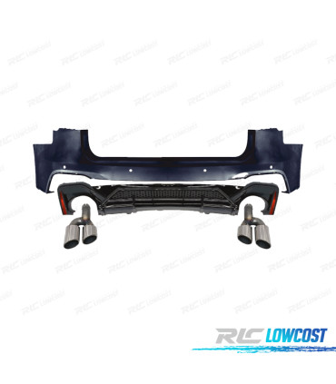 PARAGOLPES TRASERO AUDI A6 AVANT 19-24 LOOK RS6 ABT