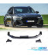 SPOILER LIP AUDI A6 19-24 LOOK RS6 ABT NEGRO BRILLO